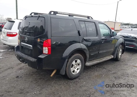 2007 Nissan Pathfinder S из США, поврежденный, VIN 5N1AR18U17C635093